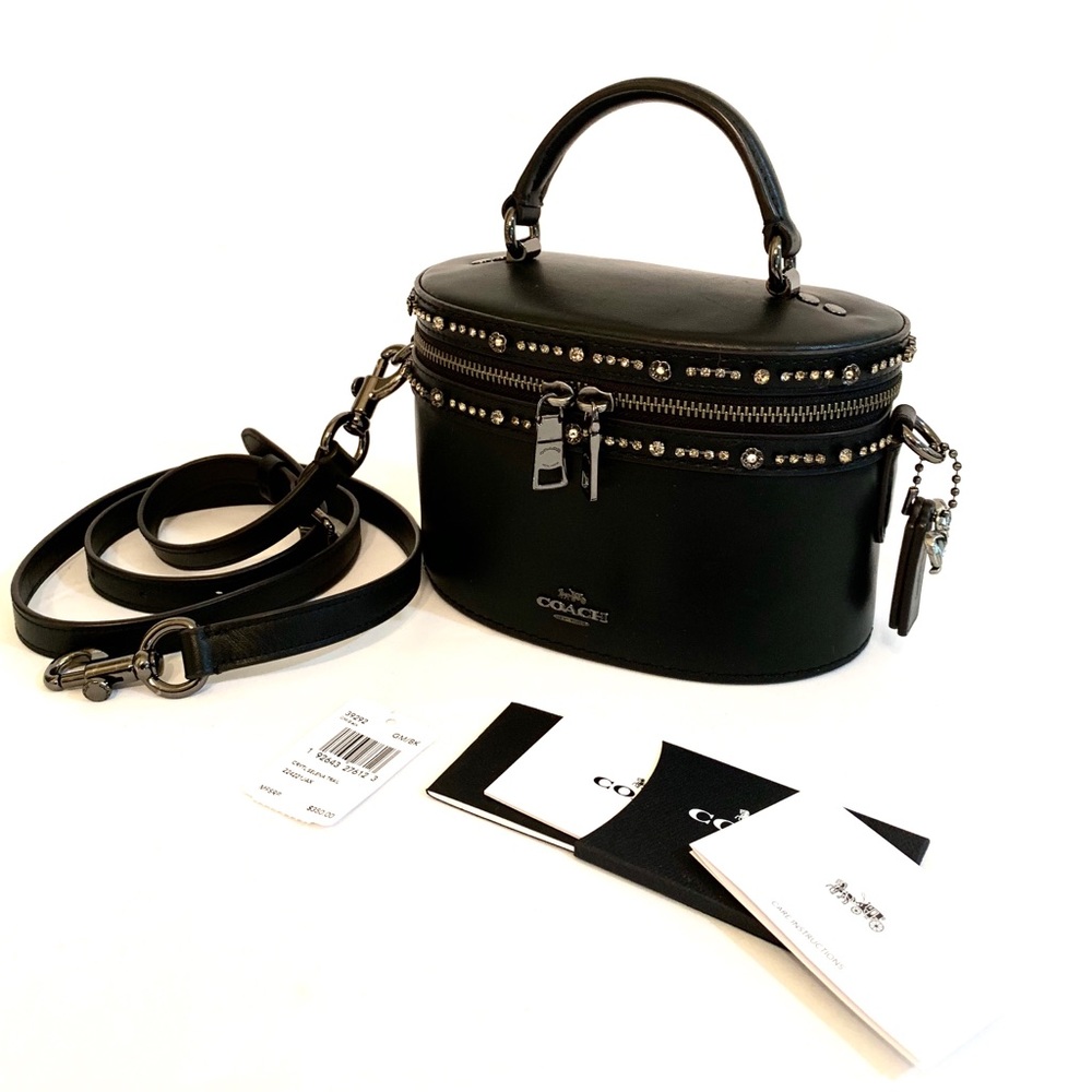 COACH Selena Trail Bag with Crystal Embellishment